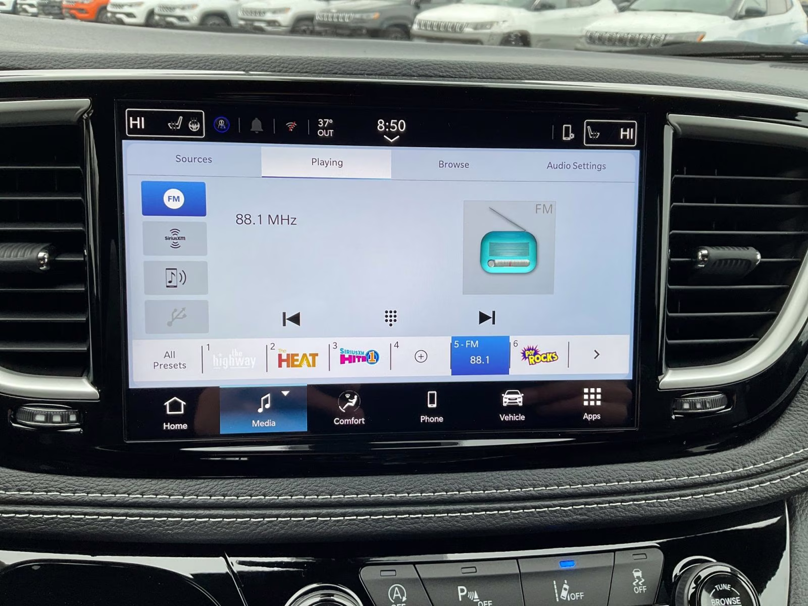 2026 Diamond Black Crystal Pearlcoat Chrysler Pacifica Select AWD Van