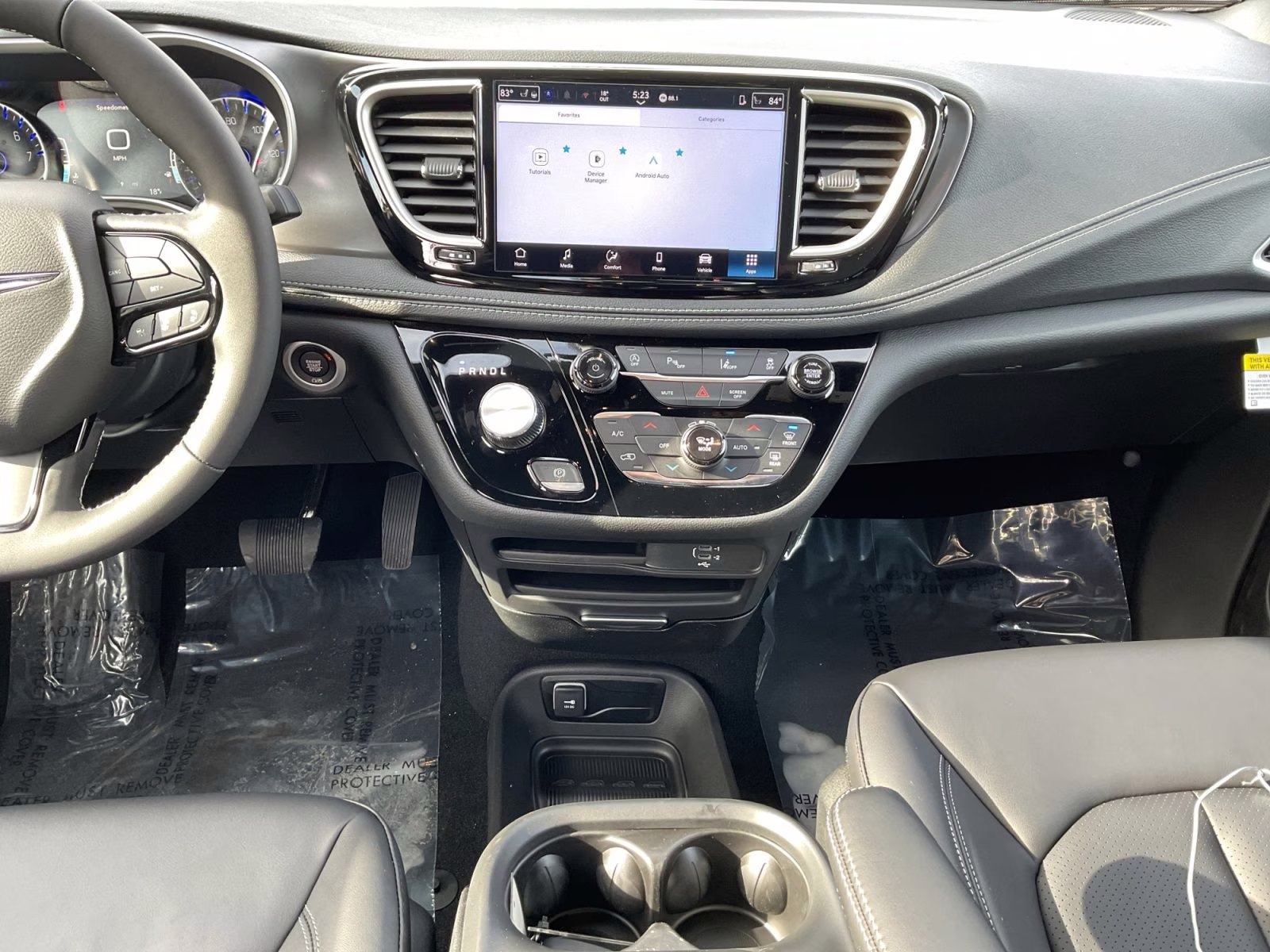 2026 Bright White Clearcoat Chrysler Pacifica Select AWD Van