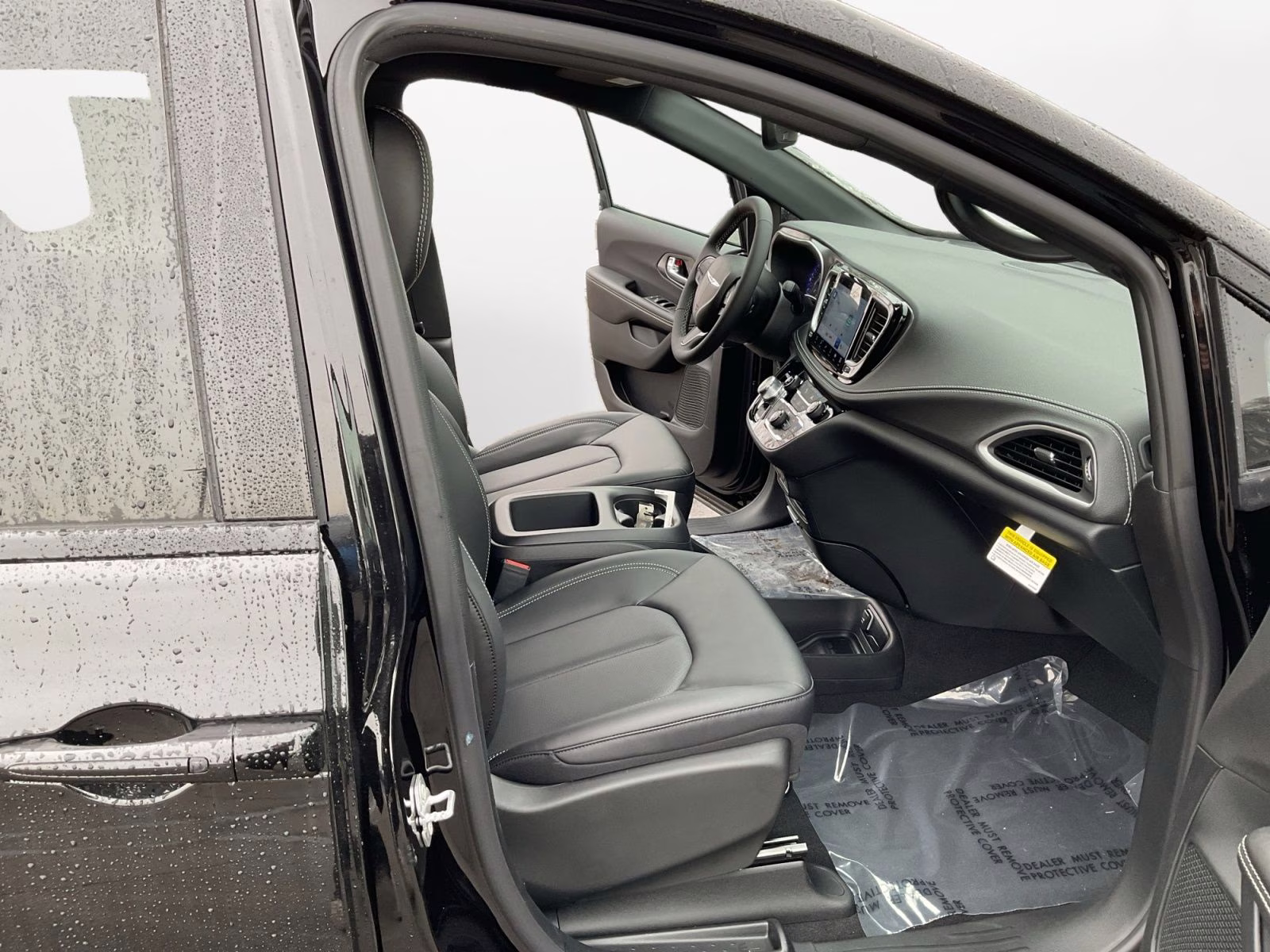 2026 Diamond Black Crystal Pearlcoat Chrysler Pacifica Select AWD Van