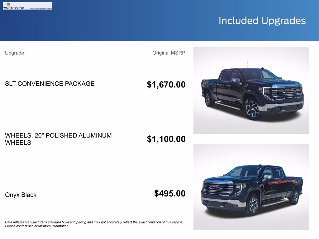 2023 Onyx Black GMC Sierra 1500 SLT 4X4 Truck