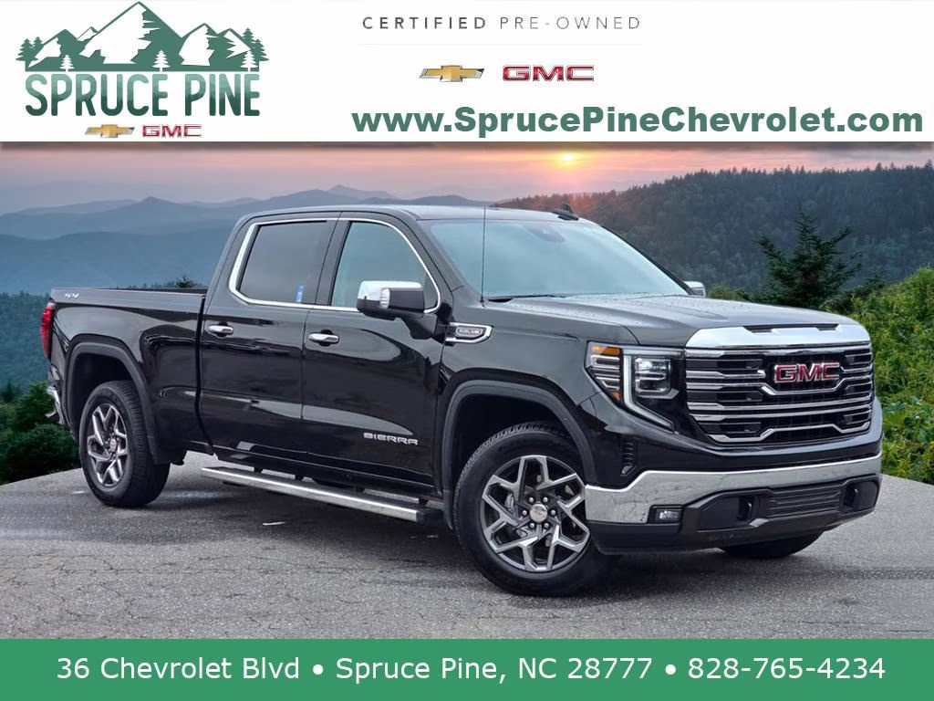 2023 Onyx Black GMC Sierra 1500 SLT 4X4 Truck