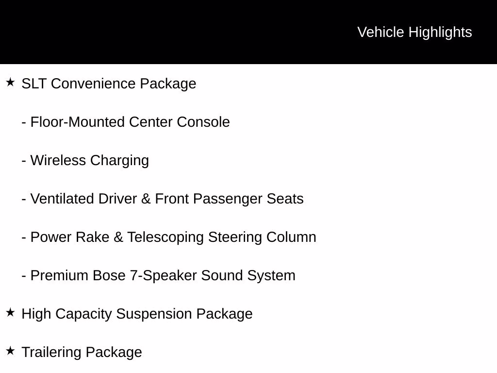 2023 Onyx Black GMC Sierra 1500 SLT 4X4 Truck