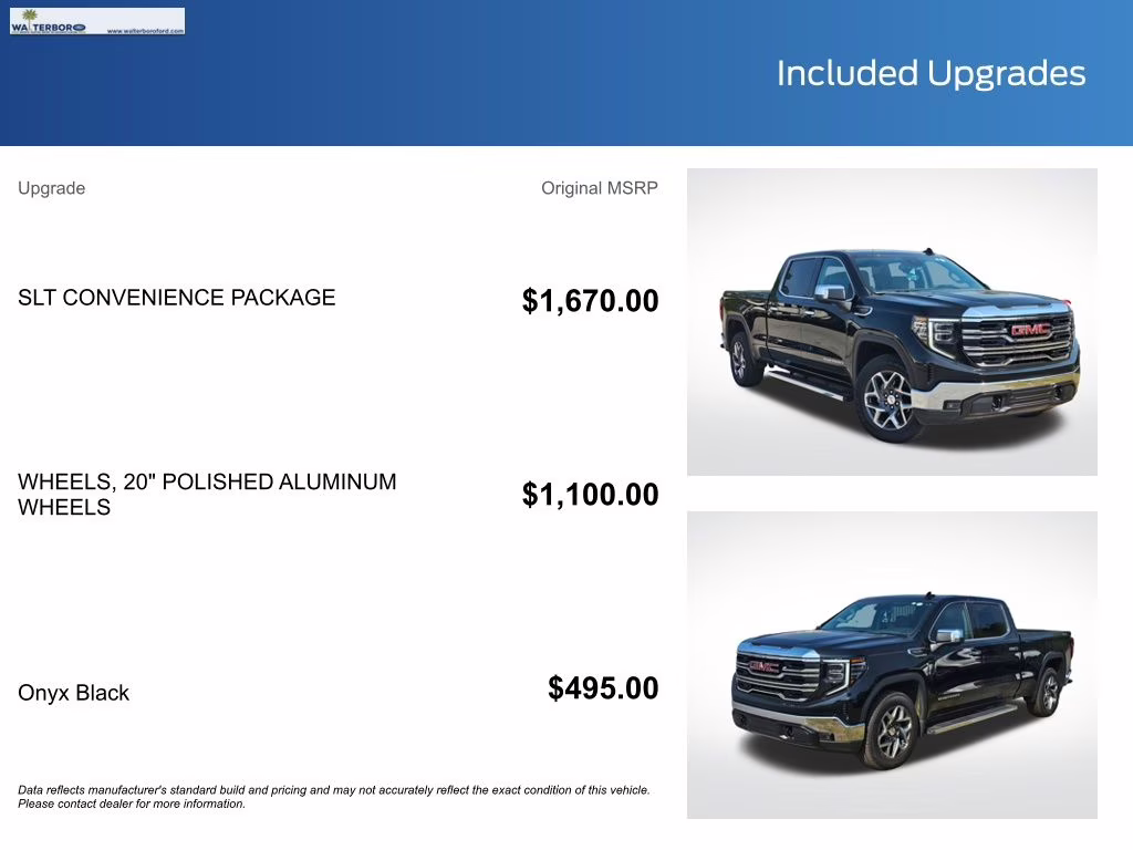 2023 Onyx Black GMC Sierra 1500 SLT 4X4 Truck