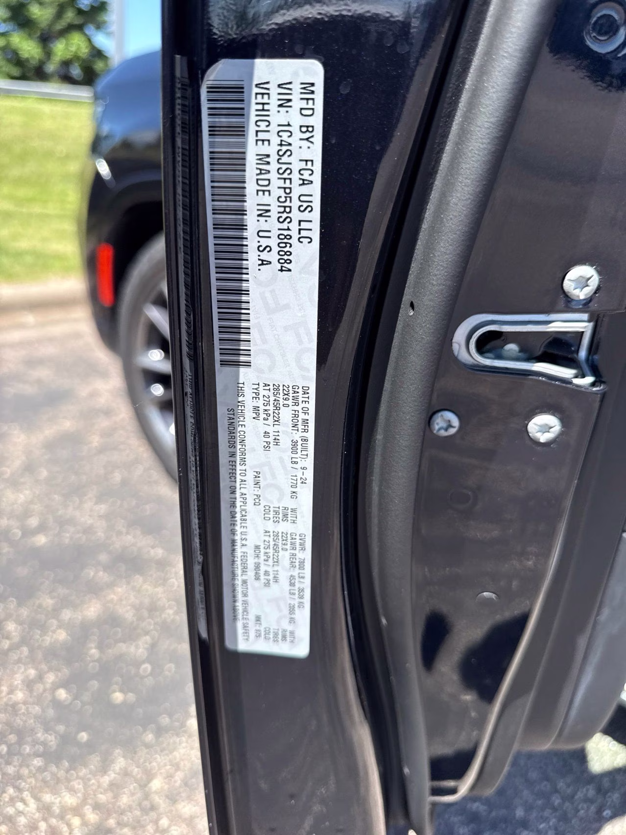 2024 Midnight Sky Jeep Grand Wagoneer L Series II 4X4 SUV