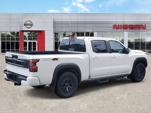 2026 Glacier White Nissan Frontier PRO-4X 4X4 Truck