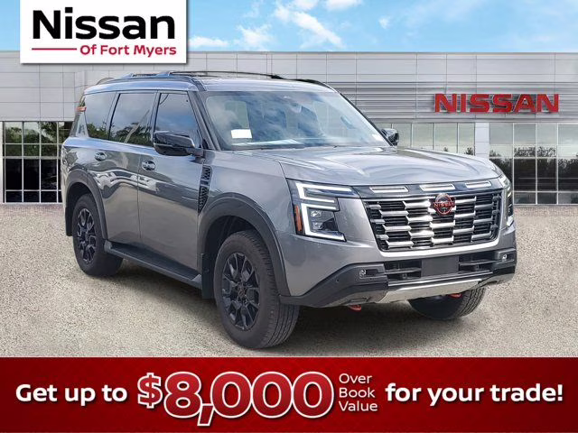 2025 Gun Metallic Nissan Armada PRO-4X 4X4 SUV