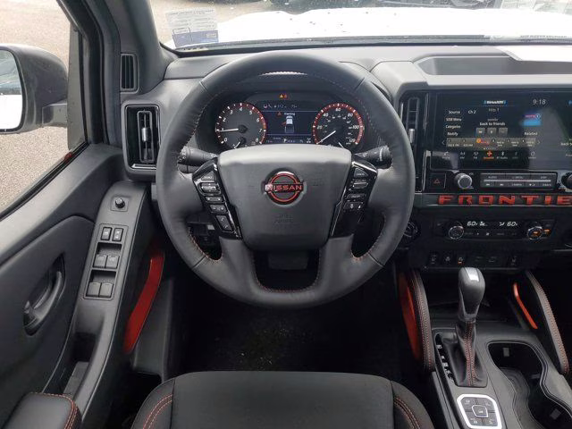 2026 Glacier White Nissan Frontier PRO-4X 4X4 Truck