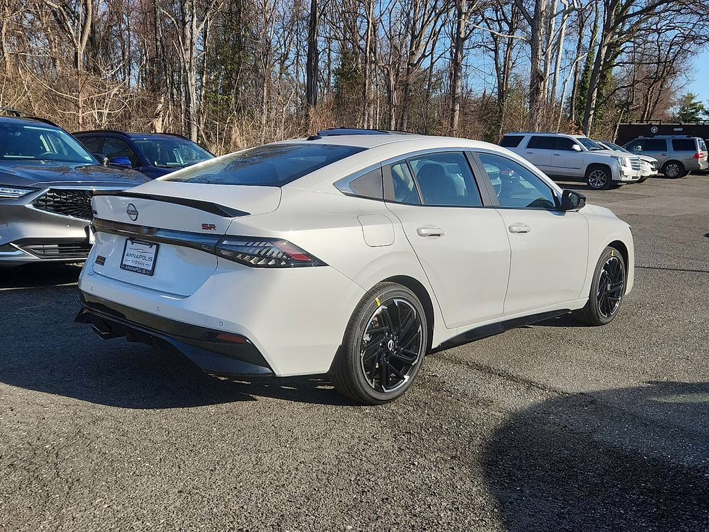 2026 Aspen White Tricoat Nissan Sentra SR FWD Sedan