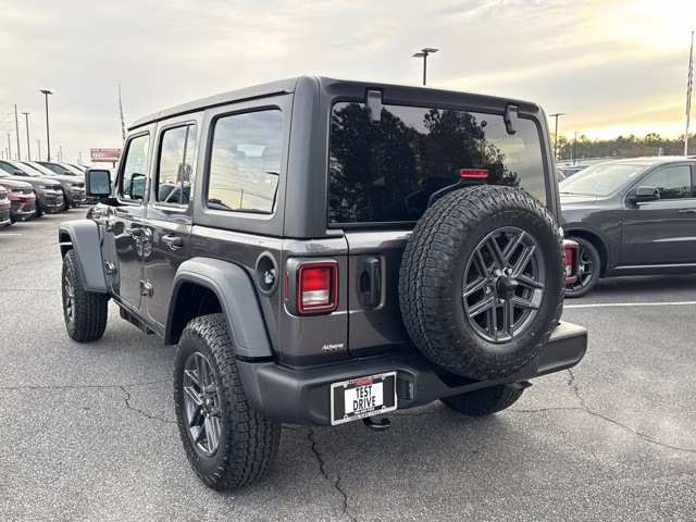 2026 Granite Crystal Metallic Clearcoat Jeep Wrangler Sport S 4X4 Convertible