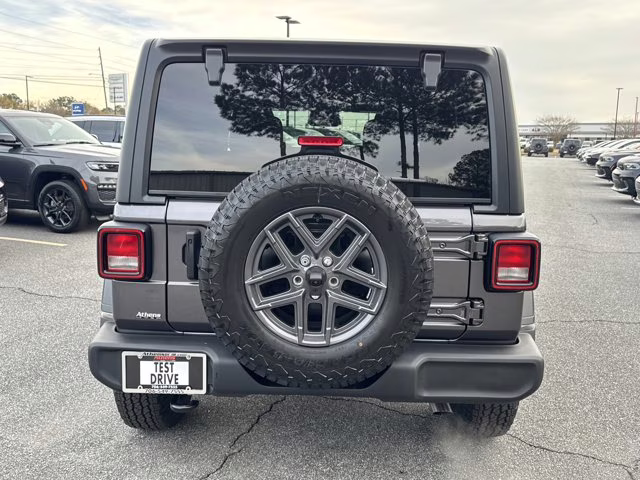 2026 Granite Crystal Metallic Clearcoat Jeep Wrangler Sport S 4X4 Convertible