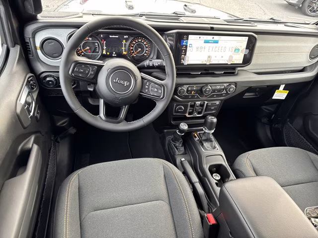 2026 Granite Crystal Metallic Clearcoat Jeep Wrangler Sport S 4X4 Convertible