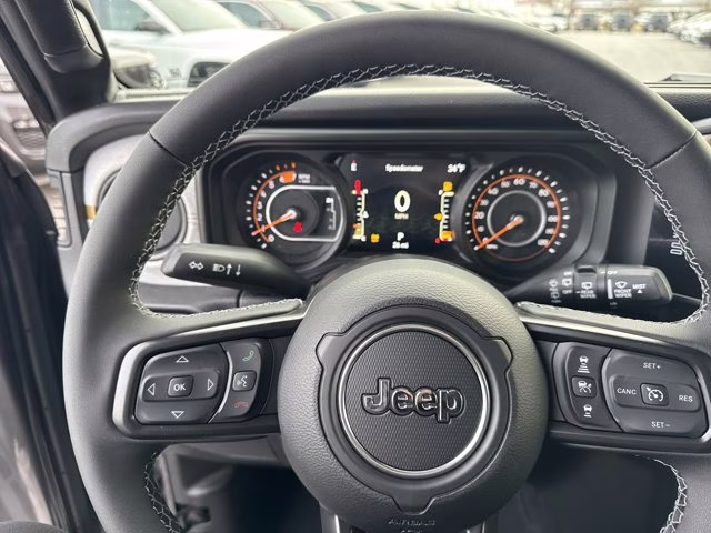 2026 Granite Crystal Metallic Clearcoat Jeep Wrangler Sport S 4X4 Convertible