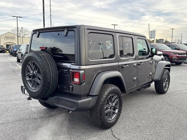 2026 Granite Crystal Metallic Clearcoat Jeep Wrangler Sport S 4X4 Convertible