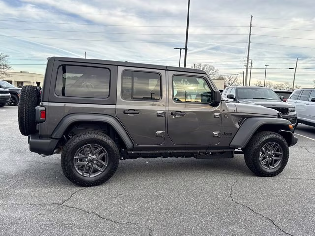 2026 Granite Crystal Metallic Clearcoat Jeep Wrangler Sport S 4X4 Convertible