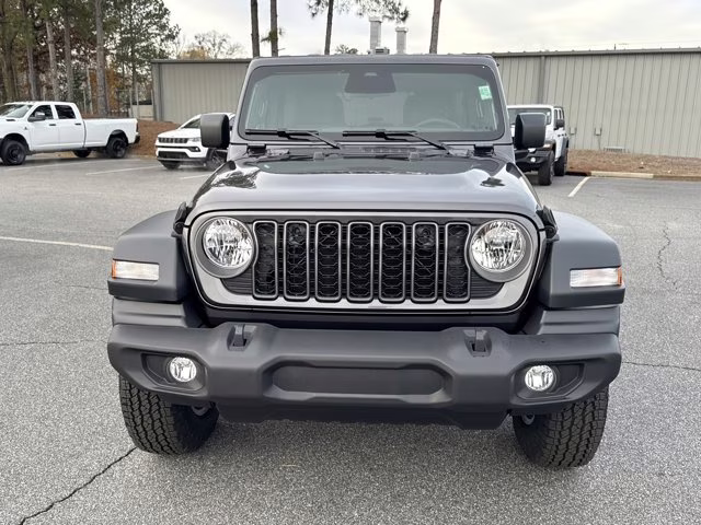 2026 Granite Crystal Metallic Clearcoat Jeep Wrangler Sport S 4X4 Convertible