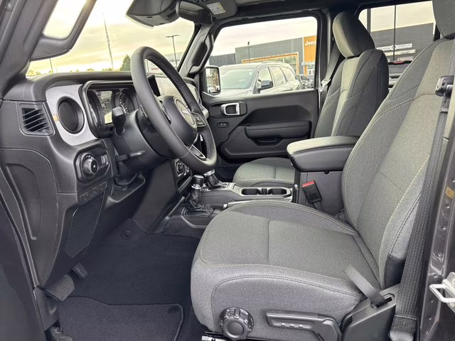 2026 Granite Crystal Metallic Clearcoat Jeep Wrangler Sport S 4X4 Convertible