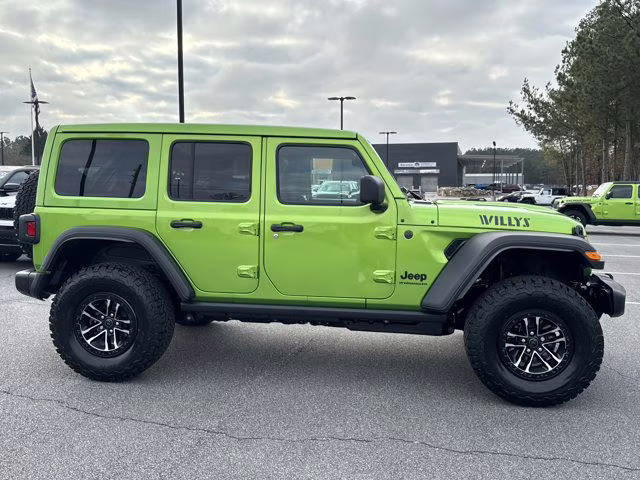 2026 Mojito Clearcoat Jeep Wrangler Willys 4X4 Convertible
