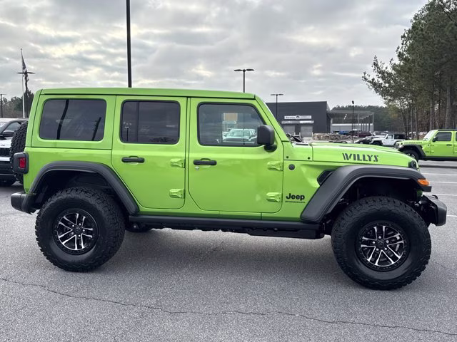 2026 Mojito Clearcoat Jeep Wrangler Willys 4X4 Convertible