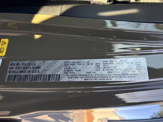 2026 41 Jeep Gladiator Sport S 4X4 Truck