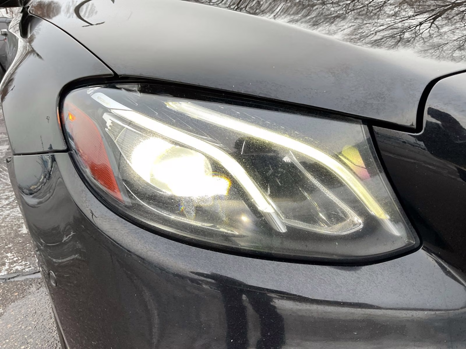 2018 Black Mercedes-Benz E-Class E 300 AWD Sedan