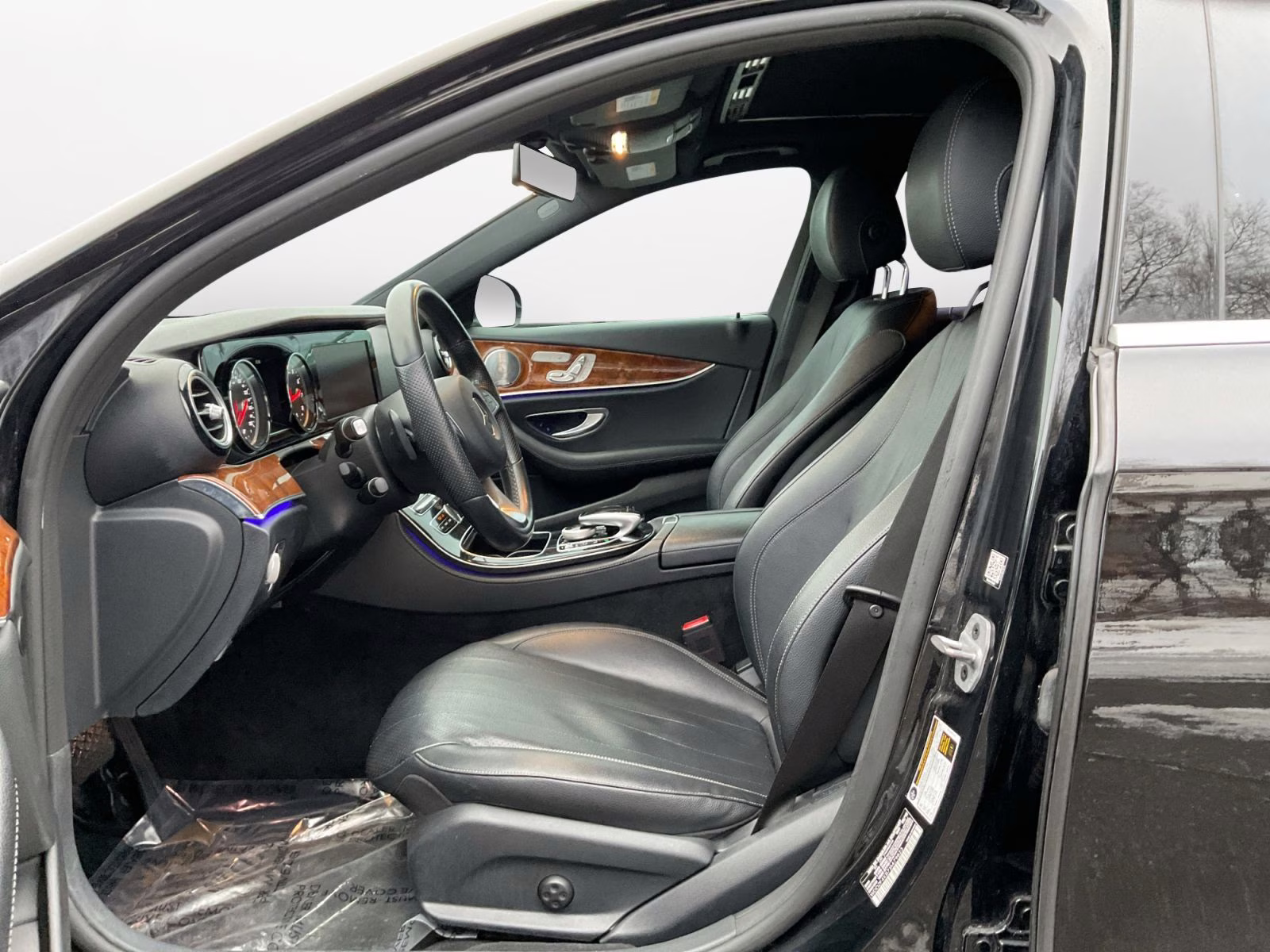 2018 Black Mercedes-Benz E-Class E 300 AWD Sedan