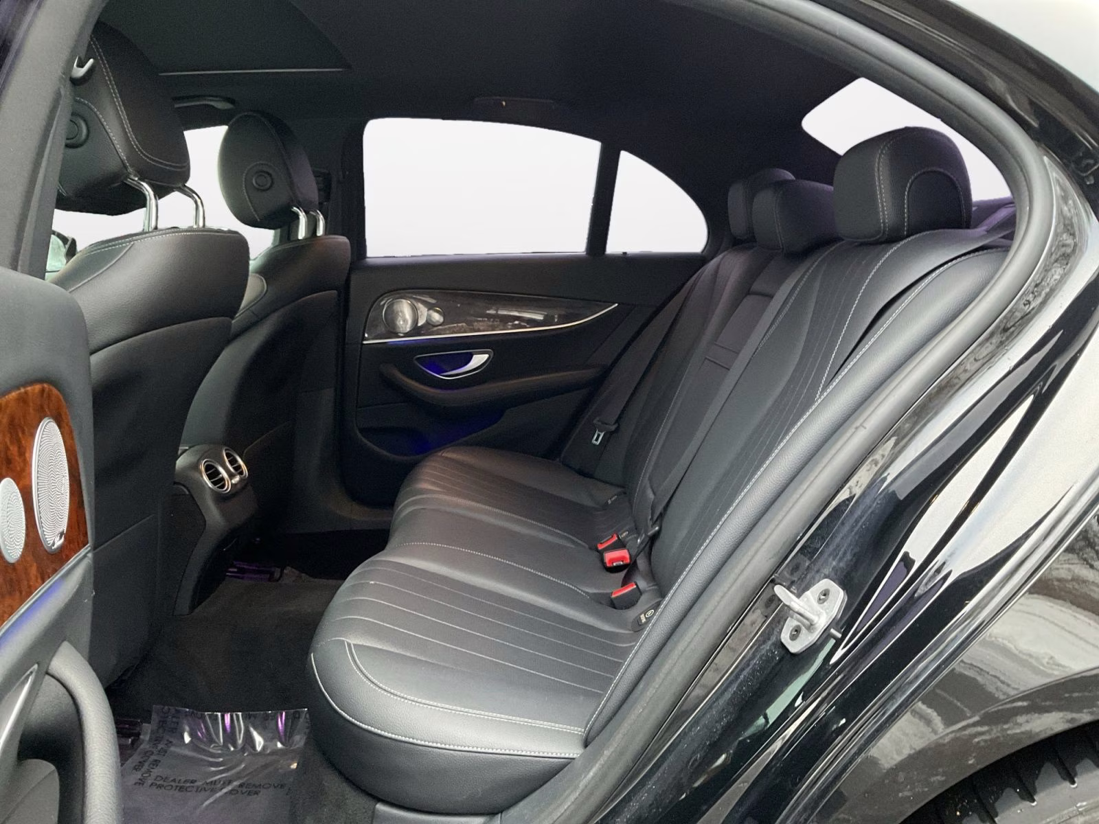 2018 Black Mercedes-Benz E-Class E 300 AWD Sedan