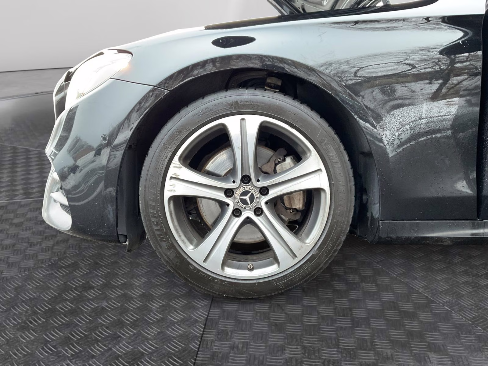 2018 Black Mercedes-Benz E-Class E 300 AWD Sedan