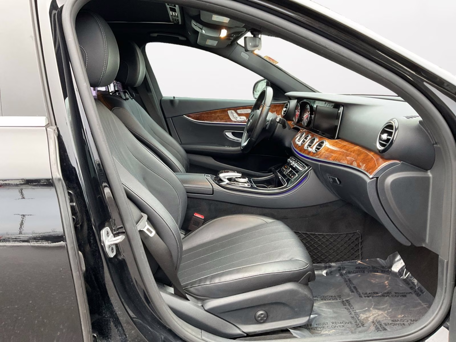 2018 Black Mercedes-Benz E-Class E 300 AWD Sedan