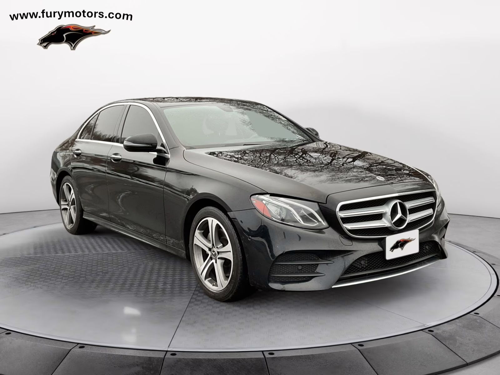 2018 Black Mercedes-Benz E-Class E 300 AWD Sedan
