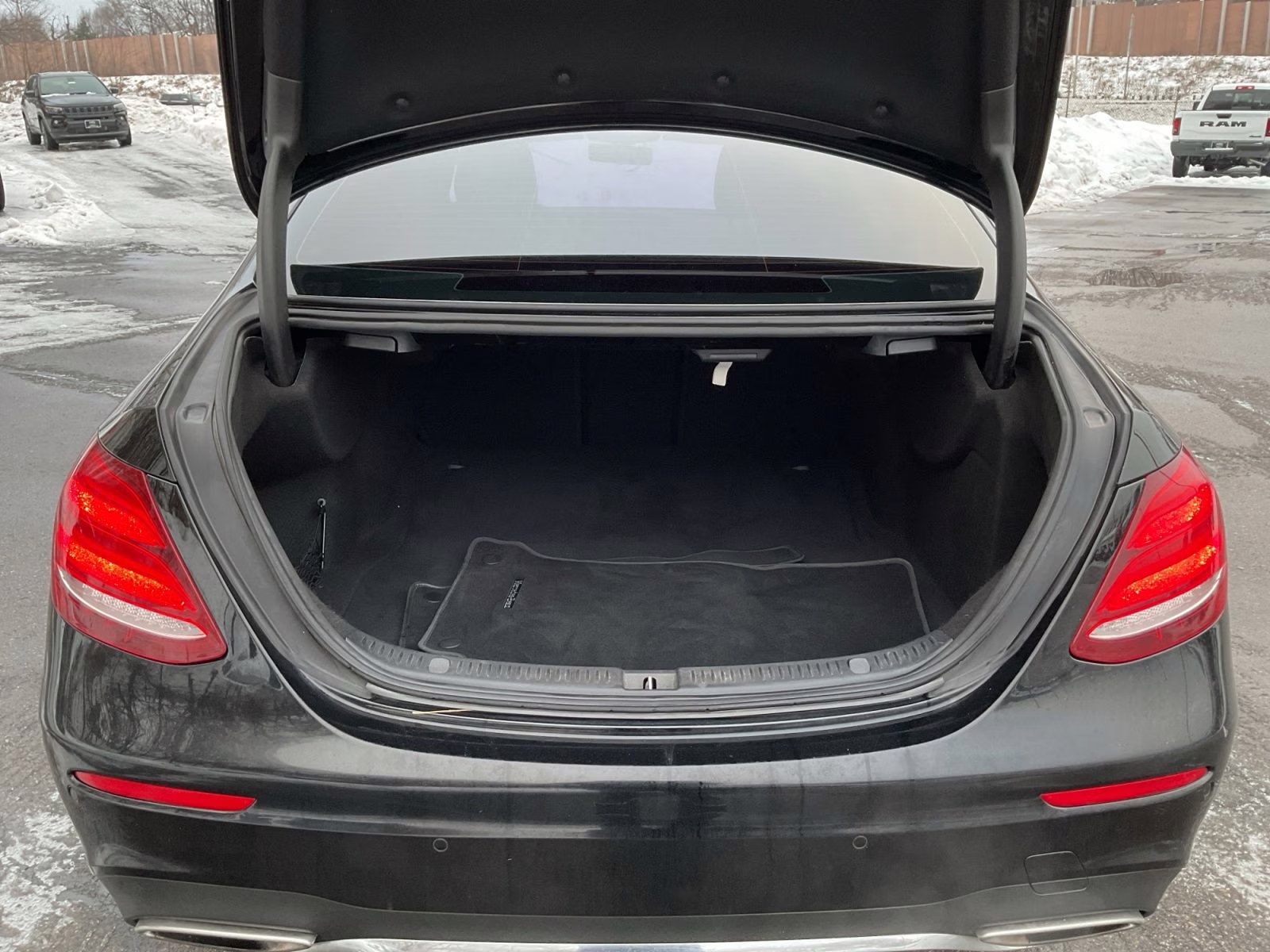 2018 Black Mercedes-Benz E-Class E 300 AWD Sedan