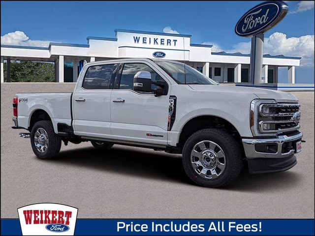 2026 Star White Metallic Tri-Coat Ford Super Duty F-350 SRW King Ranch 4X4 Truck