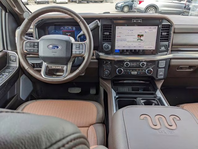 2026 Star White Metallic Tri-Coat Ford Super Duty F-350 SRW King Ranch 4X4 Truck