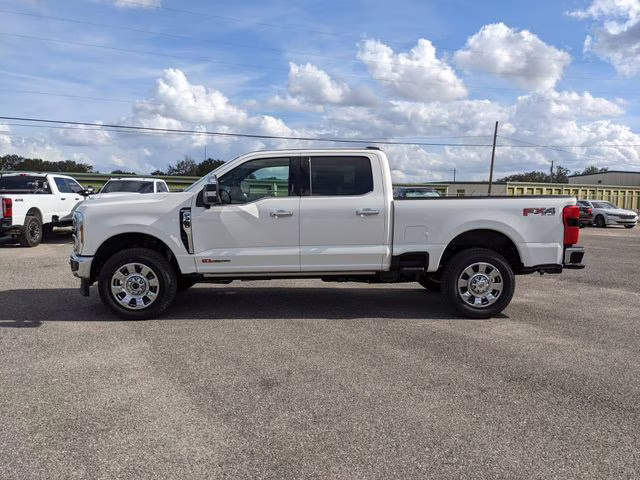 2026 Star White Metallic Tri-Coat Ford Super Duty F-350 SRW King Ranch 4X4 Truck