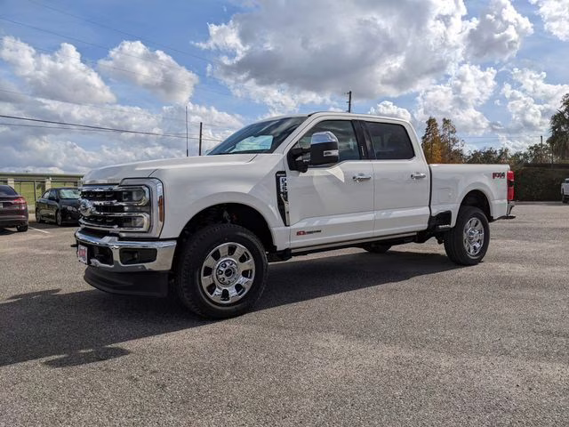 2026 Star White Metallic Tri-Coat Ford Super Duty F-350 SRW King Ranch 4X4 Truck