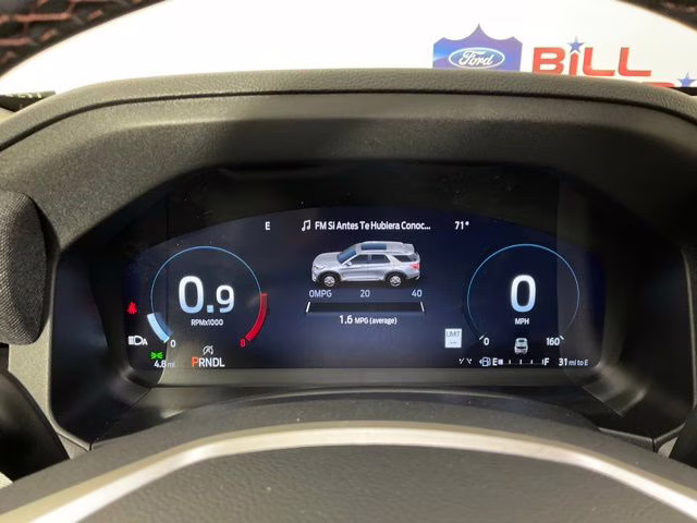 2026 White Metallic Ford Explorer Active RWD SUV