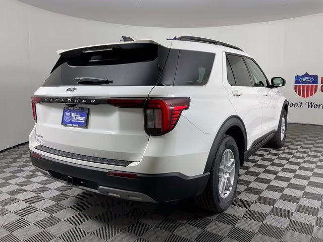 2026 White Metallic Ford Explorer Active RWD SUV