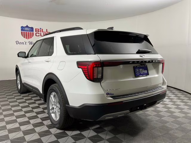 2026 White Metallic Ford Explorer Active RWD SUV