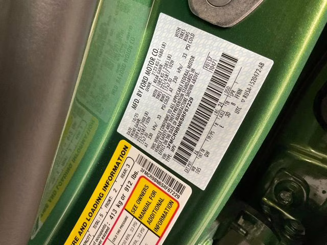 2025 Green Metallic Ford Bronco Sport Big Bend 4X4 SUV