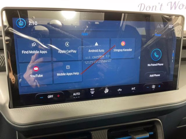 2026 Shadow Black Ford Maverick Lobo Standard AWD Truck