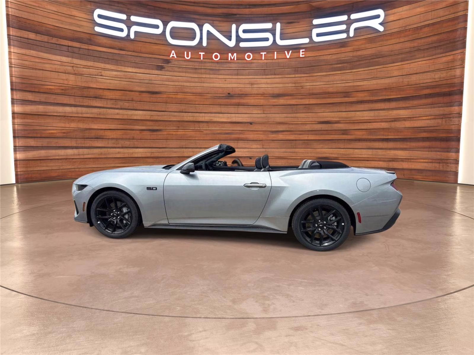 2025 ICONIC SILVER METALLIC Ford Mustang GT Premium RWD Convertible