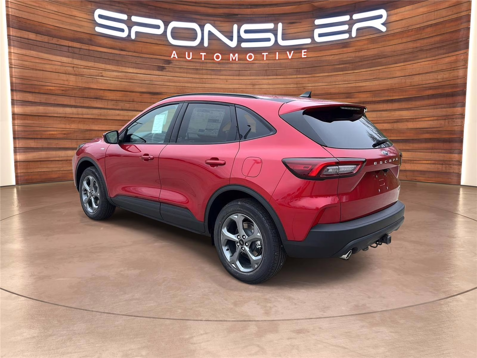 2026 Rapid Red Metallic Tinted Clearcoat Ford Escape Hybrid ST-Line Select AWD SUV