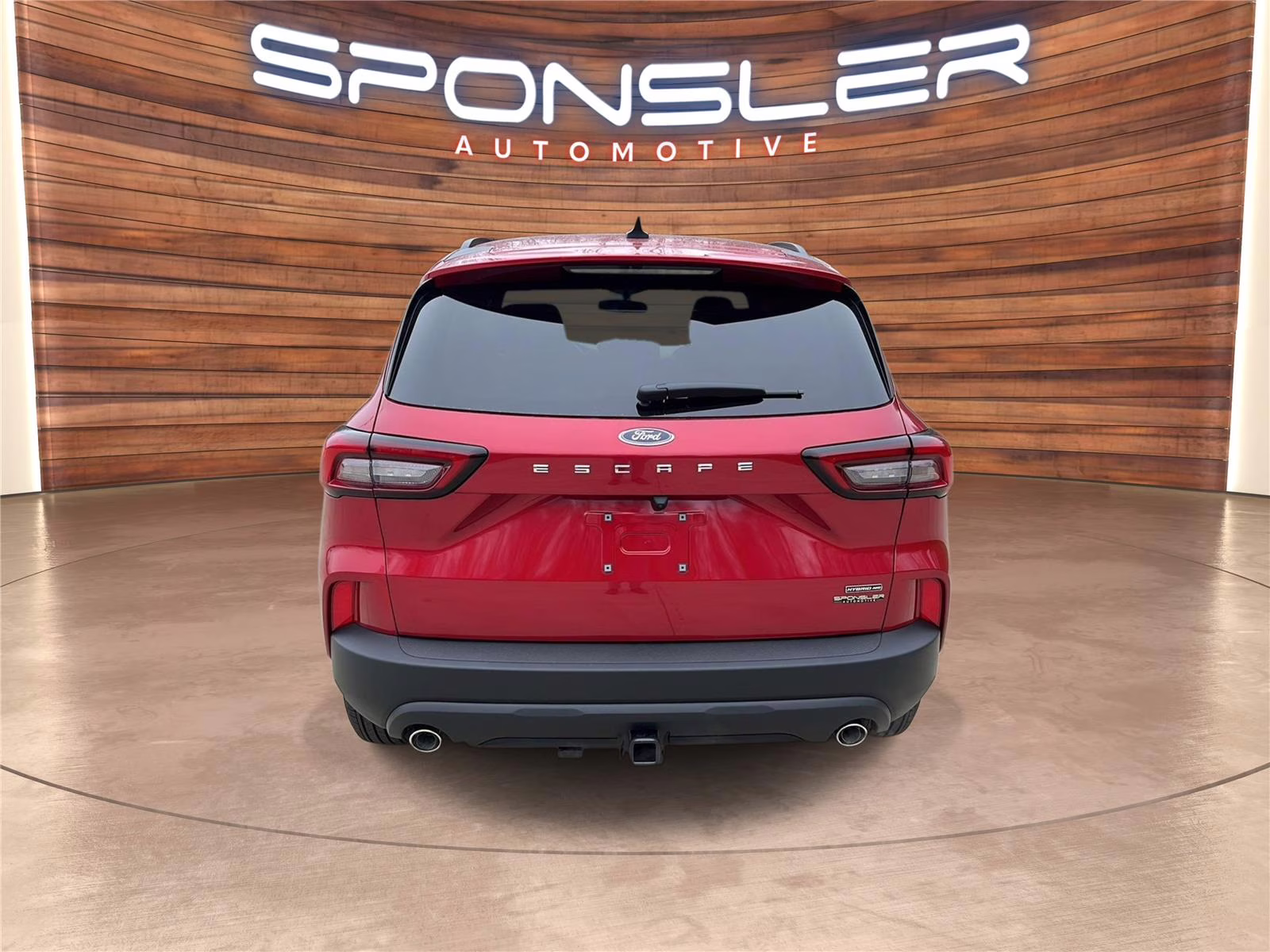 2026 Rapid Red Metallic Tinted Clearcoat Ford Escape Hybrid ST-Line Select AWD SUV