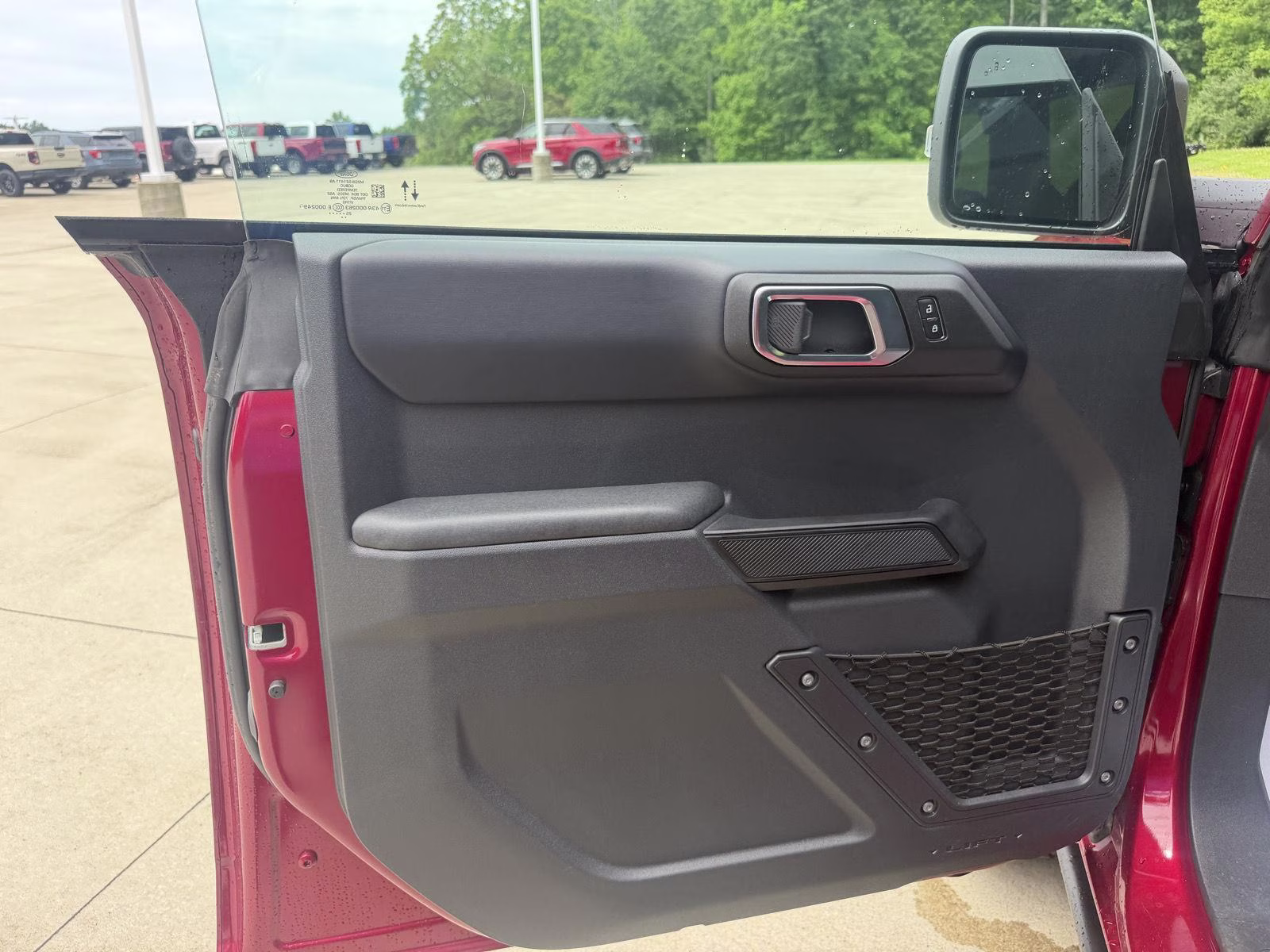 2025 Ruby Red Metallic Tinted Clearcoat Ford Bronco Badlands 4X4 SUV