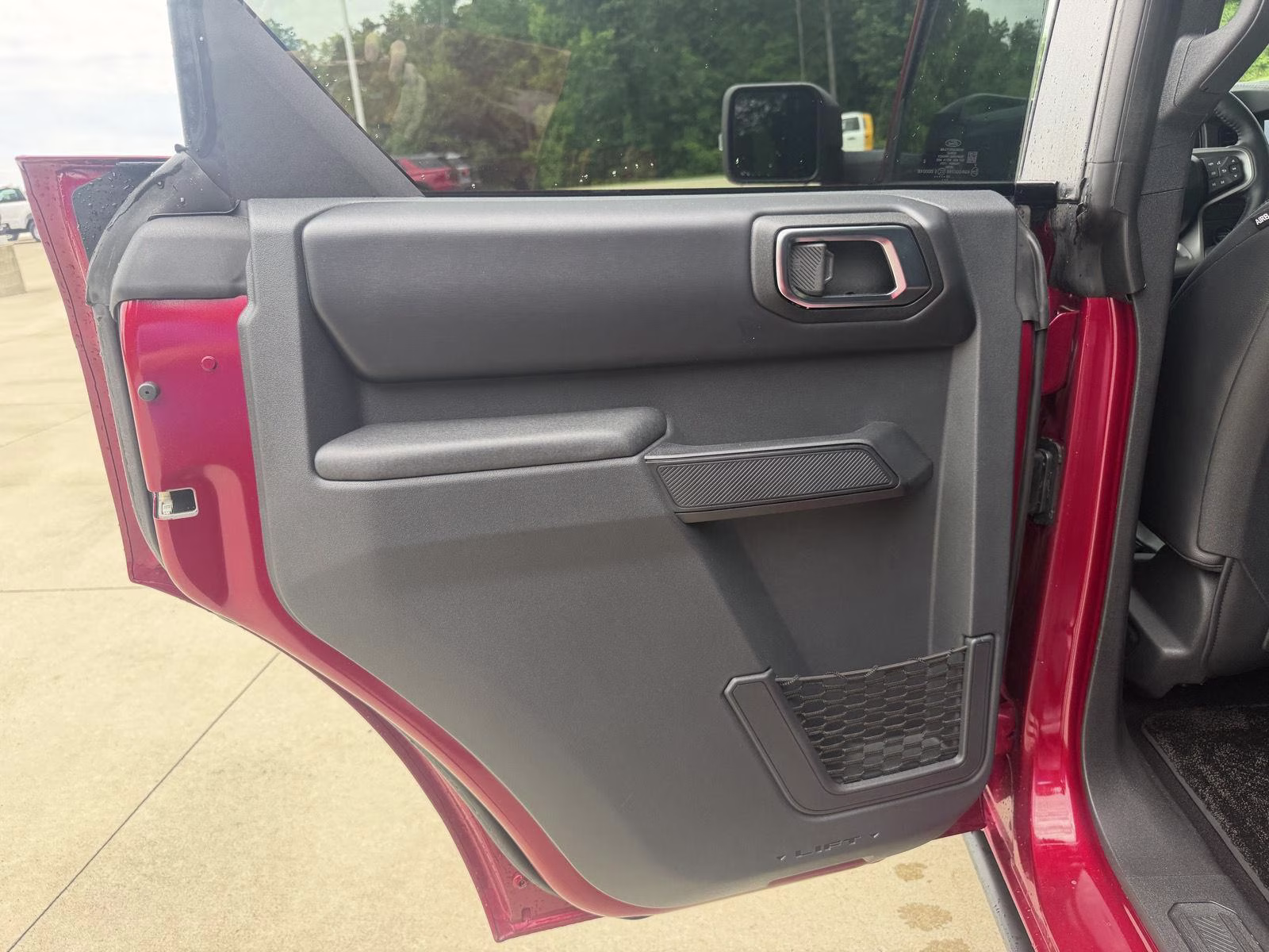 2025 Ruby Red Metallic Tinted Clearcoat Ford Bronco Badlands 4X4 SUV