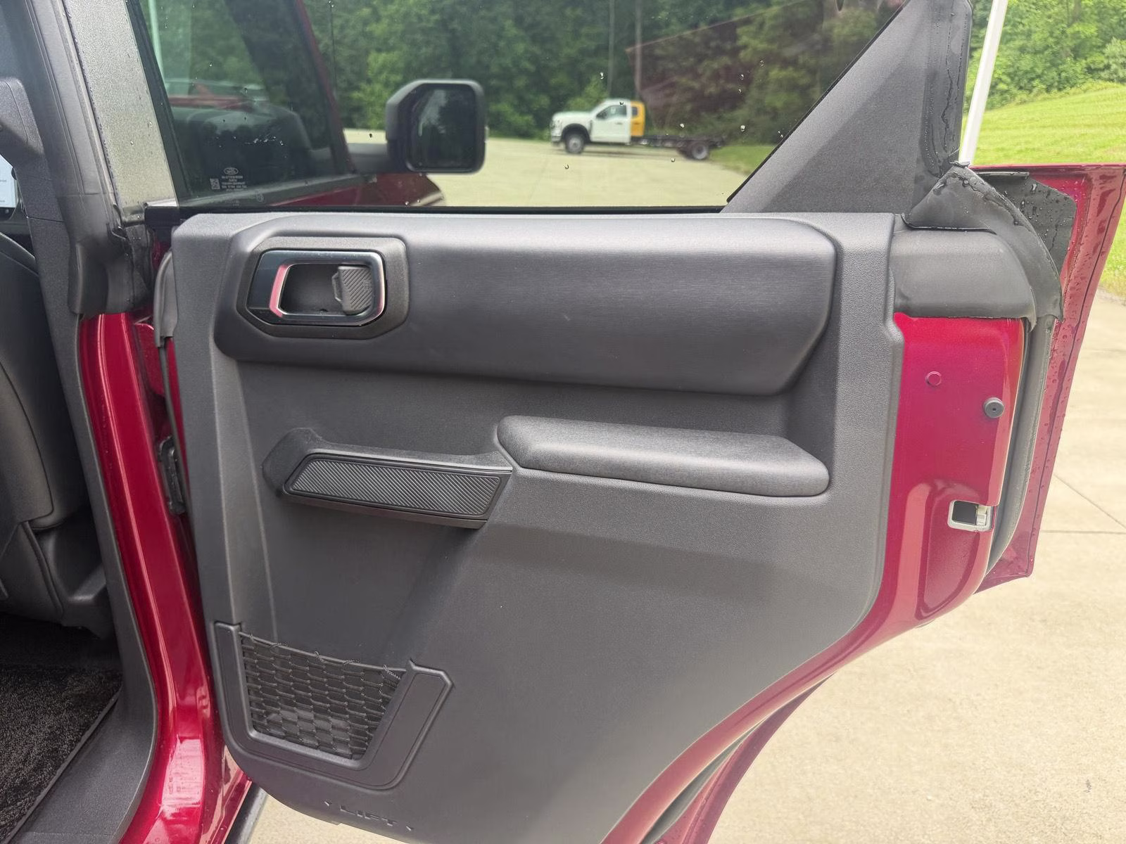 2025 Ruby Red Metallic Tinted Clearcoat Ford Bronco Badlands 4X4 SUV