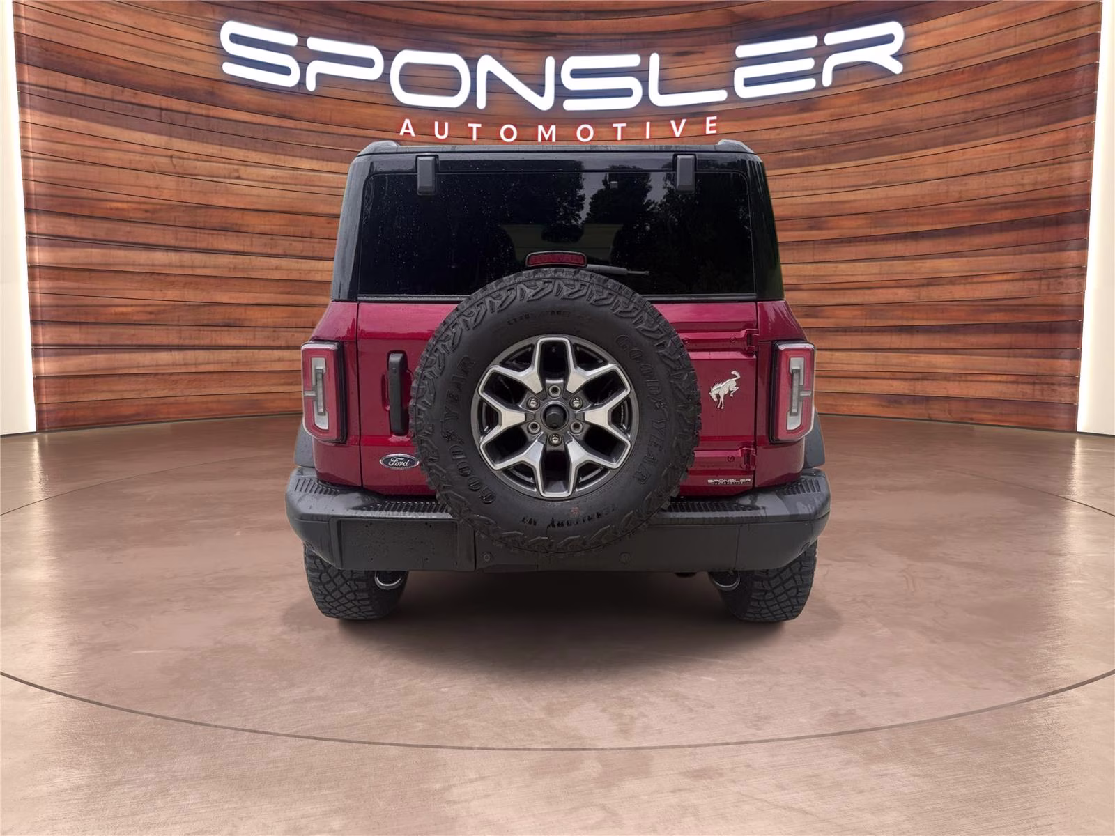 2025 Ruby Red Metallic Tinted Clearcoat Ford Bronco Badlands 4X4 SUV