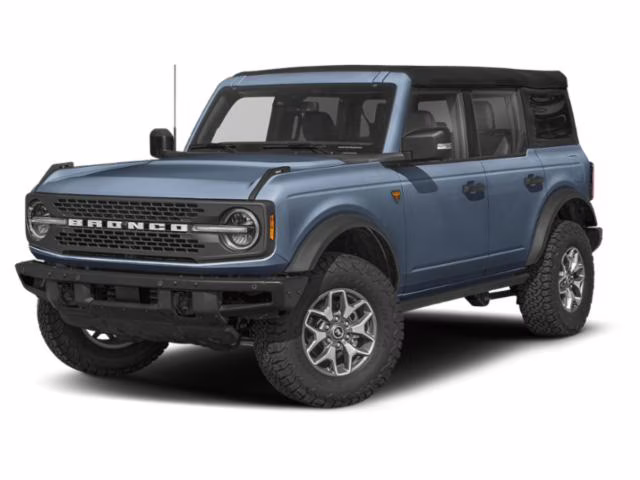 2025 Azure Gray Metallic Tri-Coat Ford Bronco Badlands 4X4 SUV