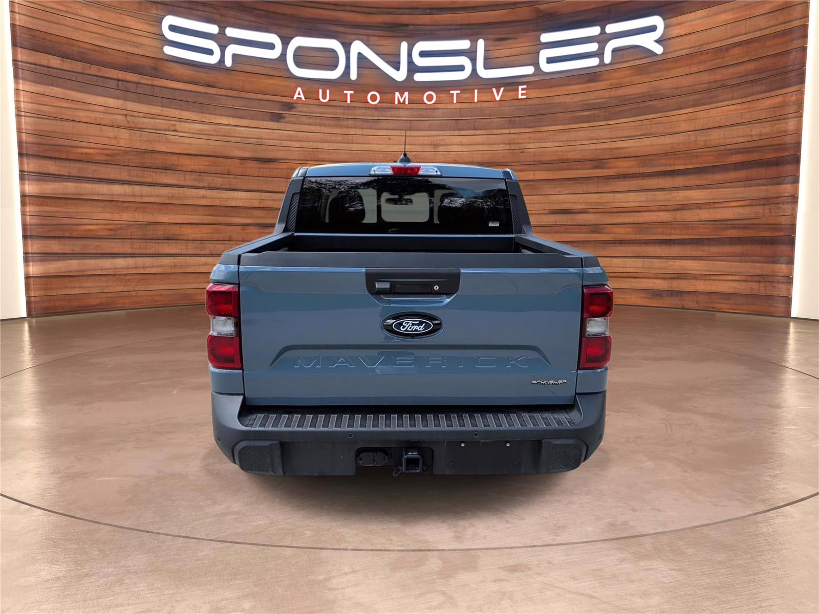 2025 Azure Gray Metallic Tri-Coat Ford Maverick LARIAT AWD Truck