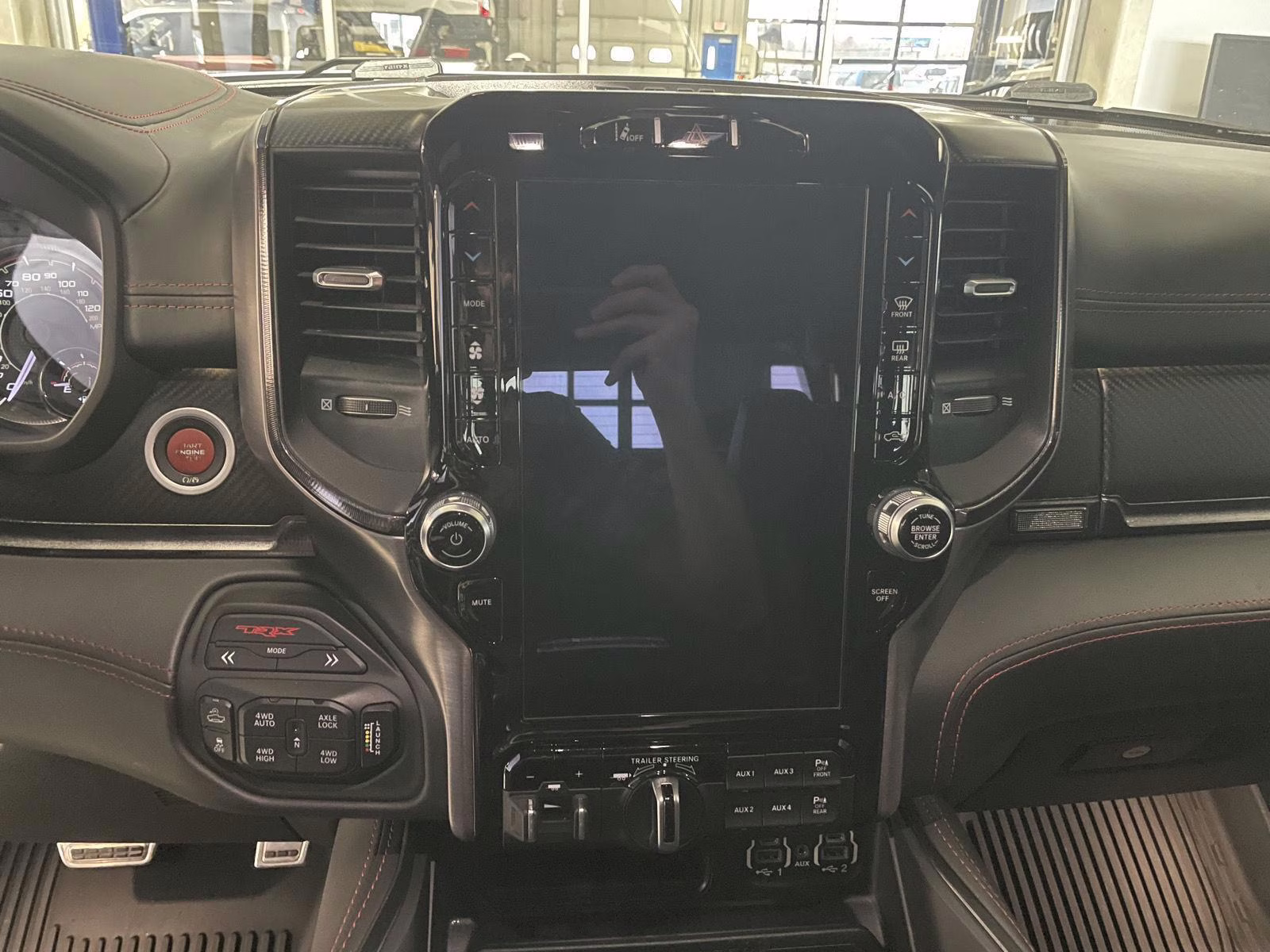 2022 Bright White Clearcoat Ram 1500 TRX 4X4 Truck