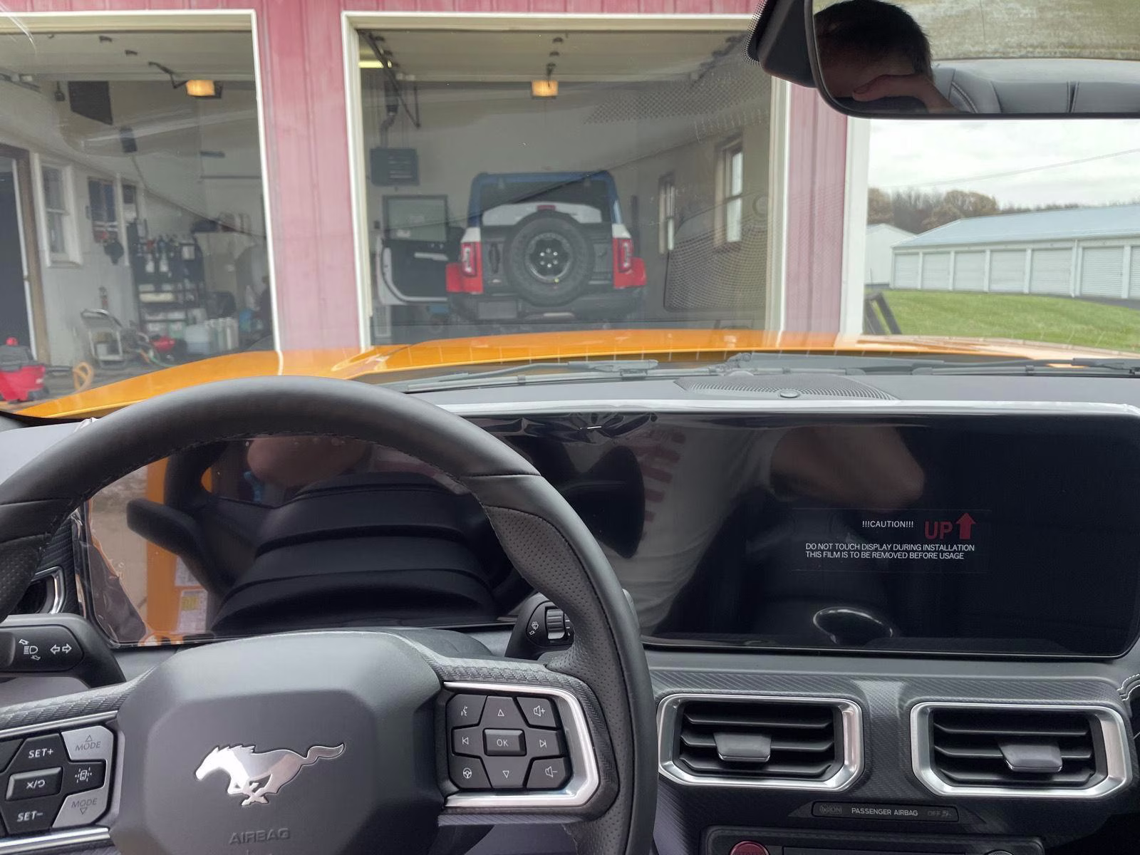 2026 Orange Fury Metallic Tri-Coat Ford Mustang EcoBoost RWD Fastback